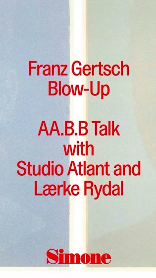 Event image: AA.BB.25 talk on Franz Gertsch: Blow-Up