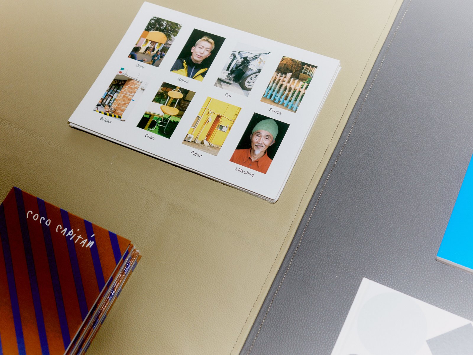 Simone postcards on the counter. Photo Staffan Sundström