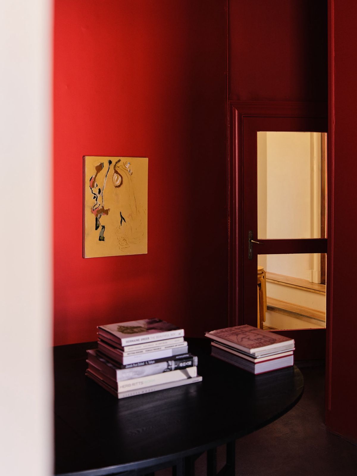 The Red Room, painting by Staffan Sundström