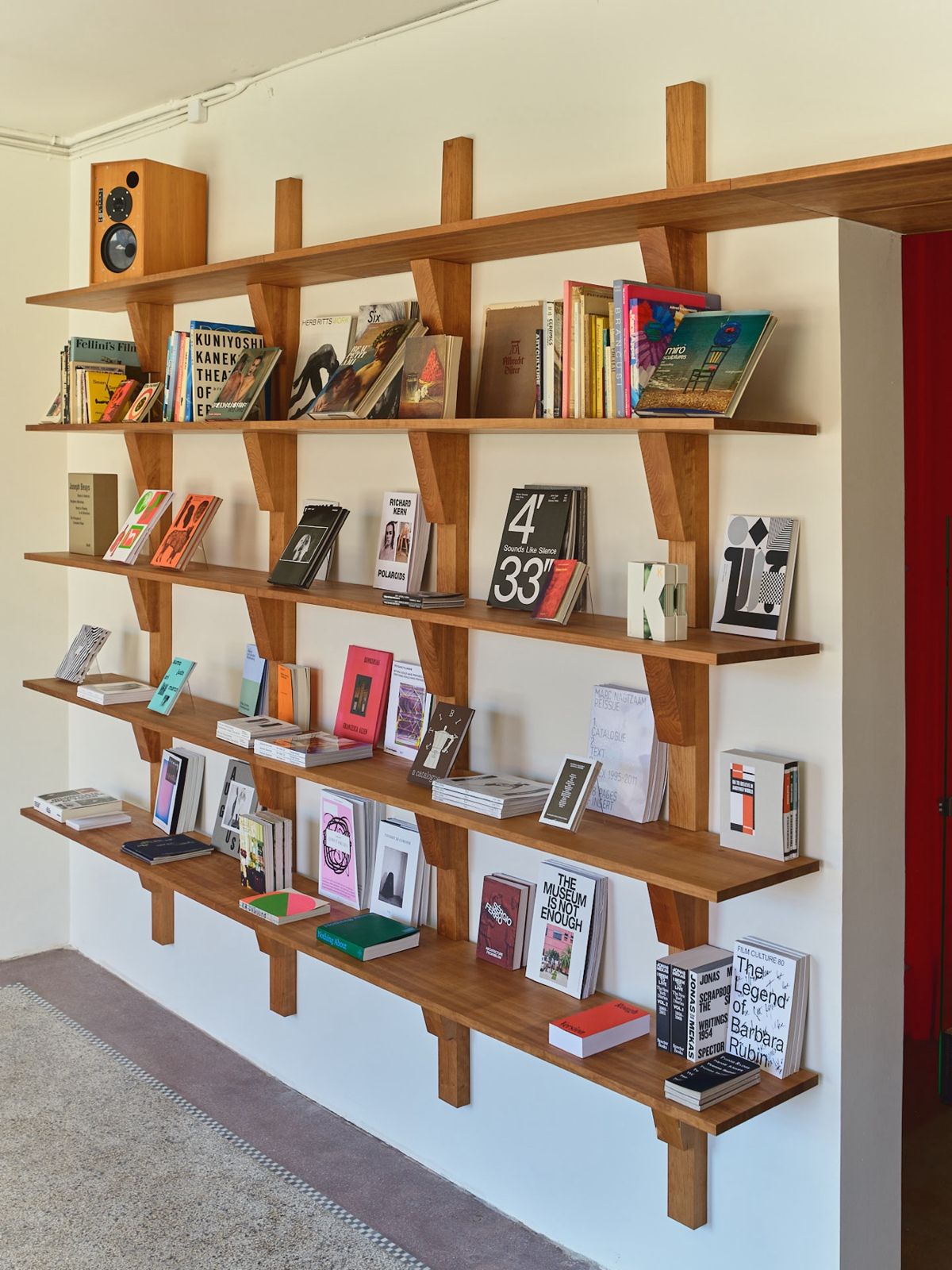 Shelving detail