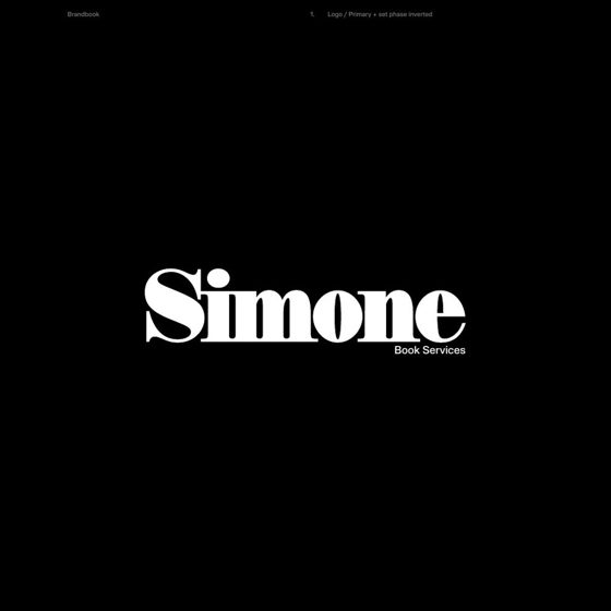 The Simone wordmark, from the Simone brandbook