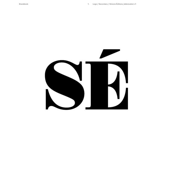 SÉ, from the Simone brandbook